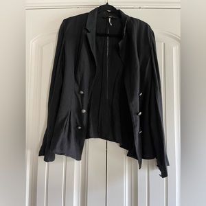 Free People Linen Blazer size M